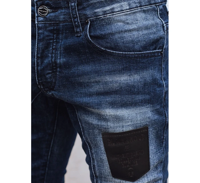 FashionStreet pánske modré džínsové nohavice UX4296 FashionStreet pánske modré džínsové nohavice UX4296
