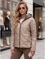 Kurtka damska przejściowa z kapturem  model 22347448 - FashionStreet