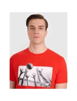 Pánské volejbalové tričko s potiskem model 21756956 - 4F