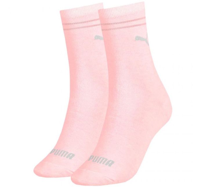 Dámske ponožky 2Pack 907957 04 pink - Puma