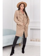 Kapska s vreckami svetlo béžová Kapska s vreckami svetlo béžová