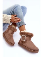 sněhule s tmavě hnědé model 21633625 - Boto