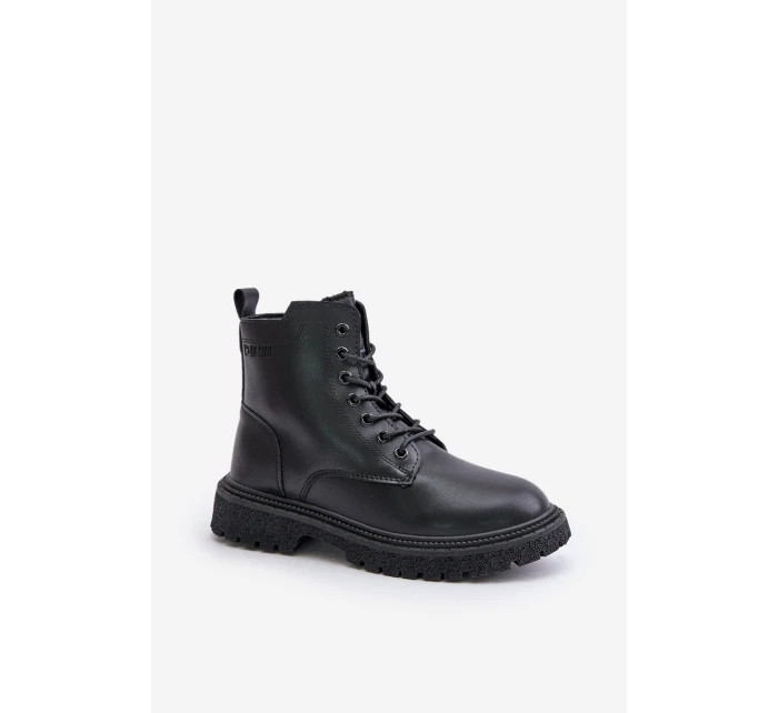Zateplené botky workery dámské model 21671558 černé - Big Star Shoes