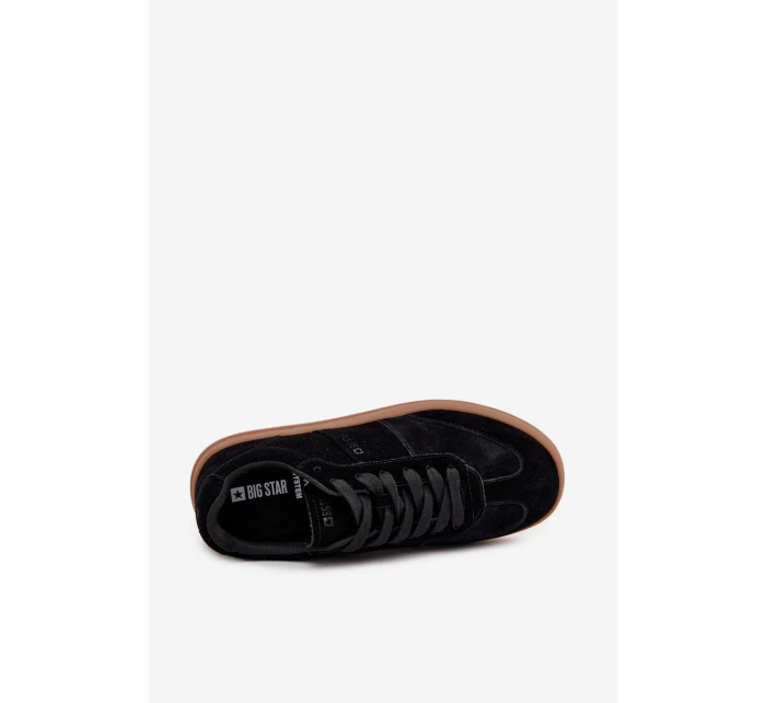 Dámské Semišové Tenisky Big Star model 21705765 HIPOLY SYSTEM Černé - Big Star Shoes Dámské Semišové Tenisky Big Star model 21705765 HIPOLY SYSTEM Černé - Big Star Shoes
