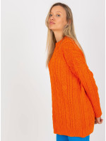 Dámsky sveter LC SW 8010 oranžový