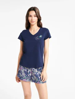 Dámské pyžamo  Námořnická modrá  model 18121870 - HENDERSON LADIES