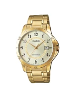 Pánske hodinky CASIO MTP-V004G-9BUDF + BOX Pánske hodinky CASIO MTP-V004G-9BUDF + BOX