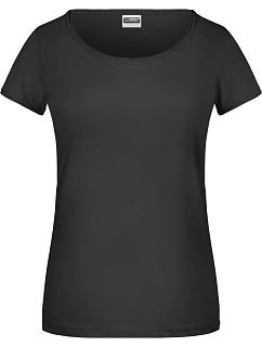 Dámské tričko z bio bavlny 02. black model 22533838 - Daiber