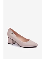 Lodičky na podpätku Vinceza 62292 Grey Lodičky na podpätku Vinceza 62292 Grey