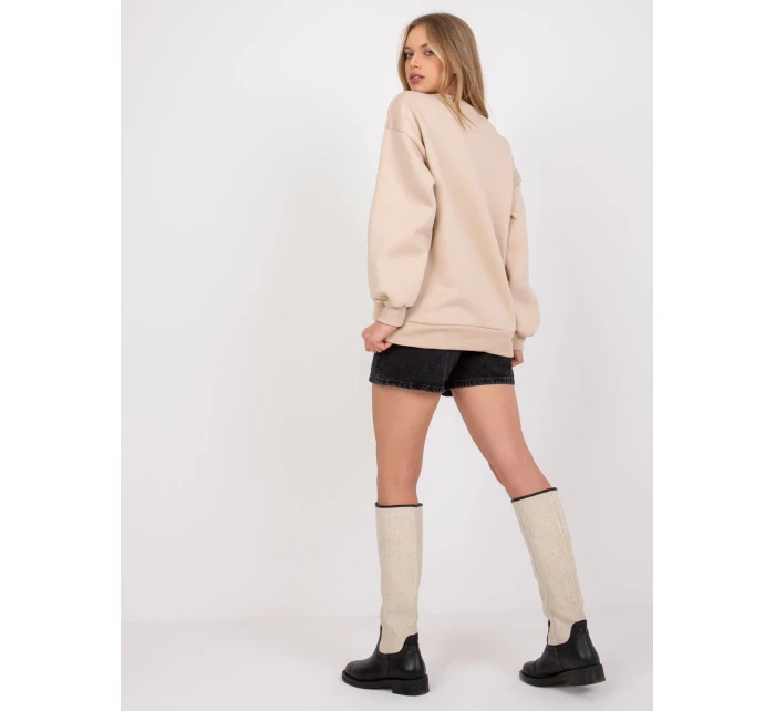 Mikina EM BL 617 model 17047281 béžová - FPrice Mikina EM BL 617 model 17047281 béžová - FPrice