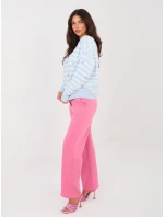 Spodnie IT SP model 21910988 ciemny różowy - FPrice Spodnie IT SP model 21910988 ciemny różowy - FPrice