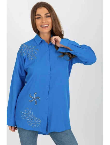 Košeľa s dlhým rukávom model 181625 Factory Price