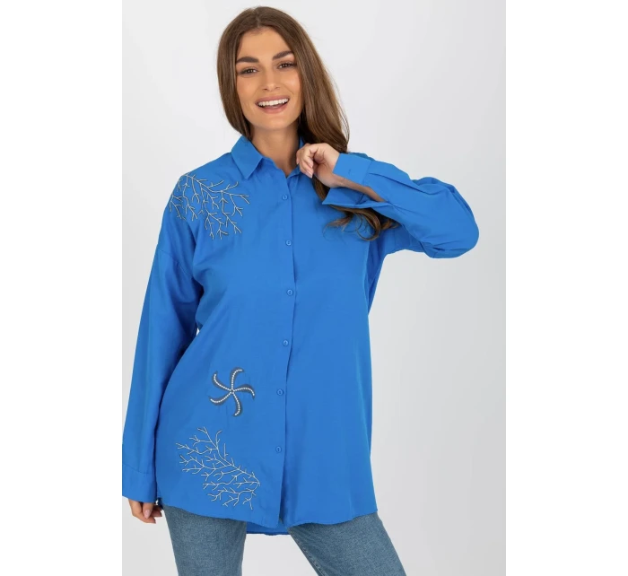 Košeľa s dlhým rukávom model 181625 Factory Price