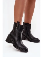 Topánky na podpätku model 222722 Step in style