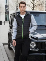 Pánska prechodná prešívaná sivá bunda TX4402 Pánska prechodná prešívaná sivá bunda TX4402