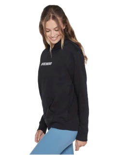 Signature Mikina s kapucí model 21392441 Black M - Skechers