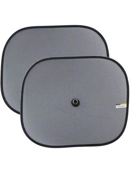 SLNEČNÁ CLONA S PRÍSAVKOU 2KS DUNLOP ČIERNA