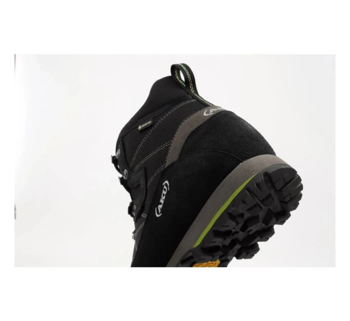 pánská model 21948145 kotníková obuv Trekker Goretex černá šedá - Aku