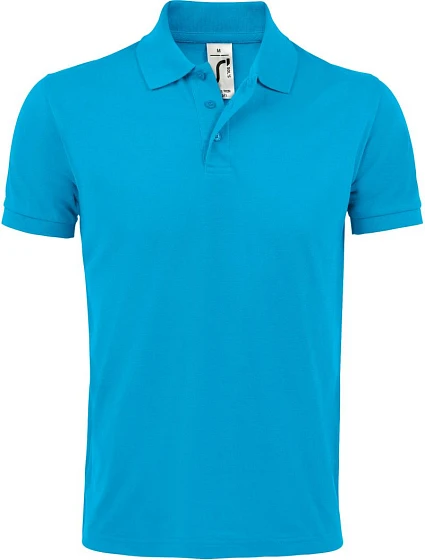 SOL'S Prime Men Pánske piqué polo z hrubej bavlny 25.0571 aqua SOL'S Prime Men Pánske piqué polo z hrubej bavlny 25.0571 aqua