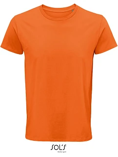 SOL'S Crusader Men Pánske tričko z bio bavlny 25.3582 oranžové
