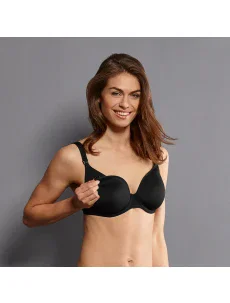 Miss Anita podprsenka na dojčenie s kosticami s dištančnou vložkou 5010 čierna - Anita Maternity