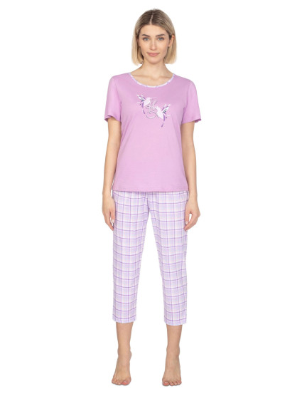 Dámske pyžamo 659 fialové - REGINA