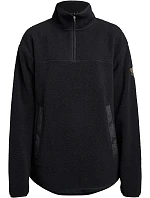 Half Zip W Dámská fleecová mikina s 1/4 zipem black model 22470896 - Tenson