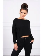 Souprava s oversize model 18744709 černé barvy - K-Fashion Souprava s oversize model 18744709 černé barvy - K-Fashion