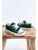 Dziecięce Trampki Klasyczne Zielone Filemon
