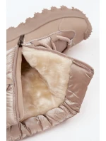 Dámské zimní boty z přírodního semiše model 21725177 Camel - Lee Cooper Dámské zimní boty z přírodního semiše model 21725177 Camel - Lee Cooper