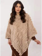 Poncho AT beżowy model 20686495 - FPrice Poncho AT beżowy model 20686495 - FPrice