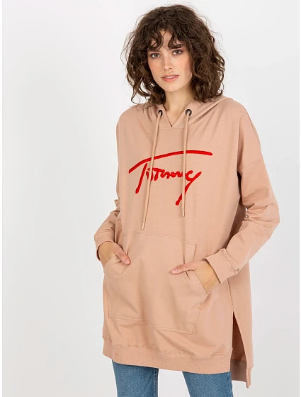 Bluza VI BL model 19755095 ciemny bezowy - FPrice Bluza VI BL model 19755095 ciemny bezowy - FPrice
