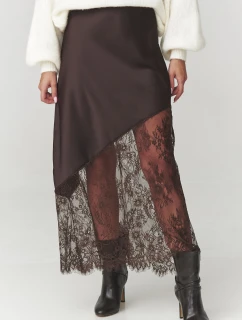 Sukňa model 220785 Makadamia