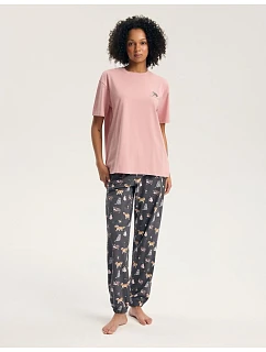 Dámske pyžamo Henderson 45420 Ginni, krátke rukávy, veľkosti S–3XL
