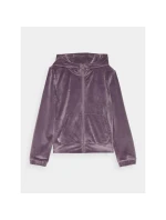 Dívčí velurová mikina s kapucí Junior model 21907491 - 4F