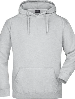 JN 47 Mikina s kapucí model 22524542 grey heather - Daiber