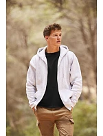 Premium Hooded Sweat Jacket Mikina s kapucí model 22454827 red - Fruit of the Loom