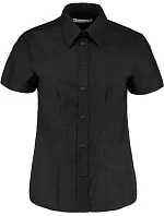 KK 360 Pracovní halenka Oxford s krátkým rukávem black model 22419709 - Kustom Kit KK 360 Pracovní halenka Oxford s krátkým rukávem black model 22419709 - Kustom Kit