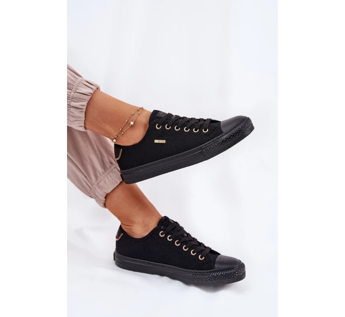 Dámské Textilní Tenisky Big Star model 21693828 Černé - Big Star Shoes