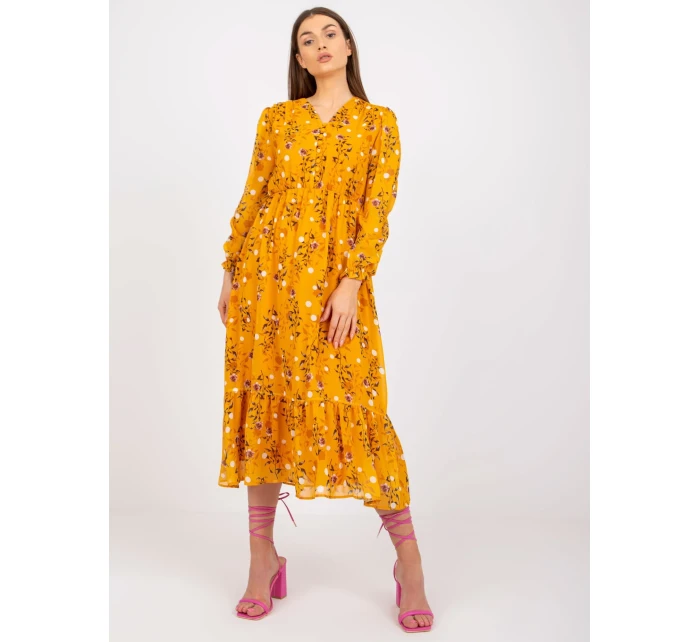 Šaty RO SK ELB 2309.98 tmavo žltá