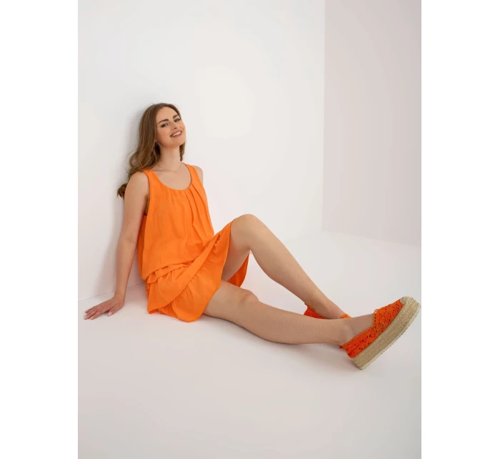 TW SK BI 8139 šaty.44 oranžová