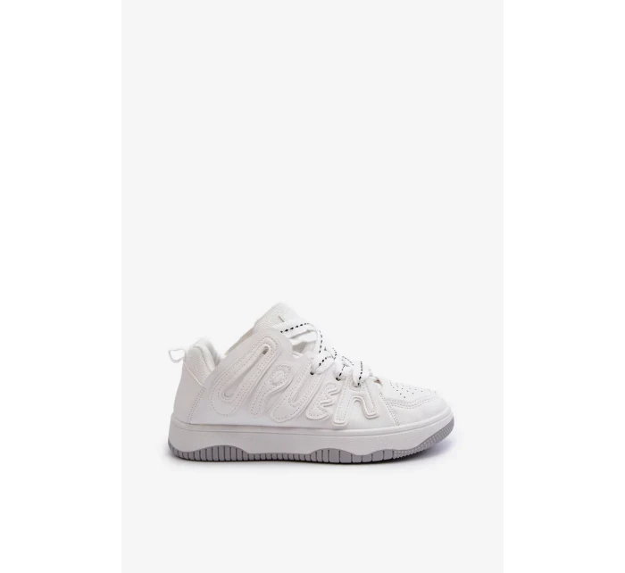 Dámske tenisky z ekokože biele Berilla Dámske tenisky z ekokože biele Berilla