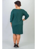 Dámske šaty U663 zelené - Karko