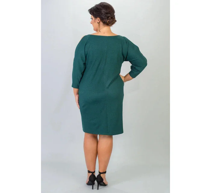 Dámske šaty U663 zelené - Karko