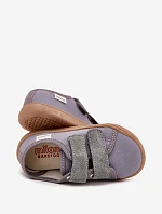 Detské barefoot papuče BF3 Grey - Milami