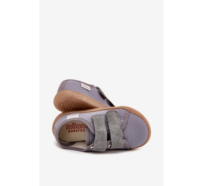Detské barefoot papuče BF3 Grey - Milami Detské barefoot papuče BF3 Grey - Milami