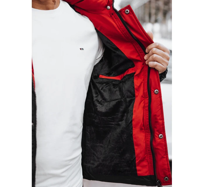 Pánská prošívaná zimní bunda černá Dstreet model 21971577 - FashionStreet