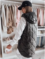 Dámská přechodná prošívaná vesta černá Dstreet model 21984410 - FashionStreet