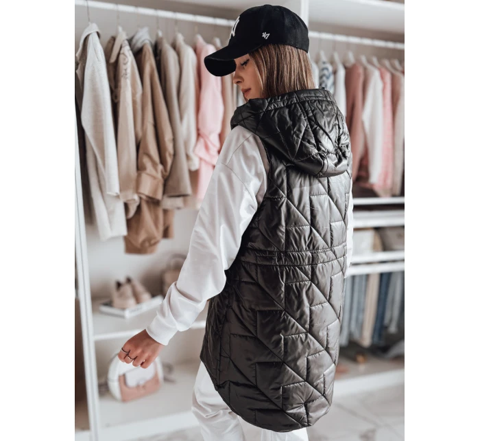 Dámská přechodná prošívaná vesta černá Dstreet model 21984410 - FashionStreet