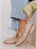 Dámské mokasíny s podrážkou beige Dstreet model 21984922 - FashionStreet Dámské mokasíny s podrážkou beige Dstreet model 21984922 - FashionStreet